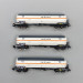 3 wagons citernes Zags, "EVA et DSM Holland", DB, Ep V - FLEISCHMANN 849119 - N 1/160