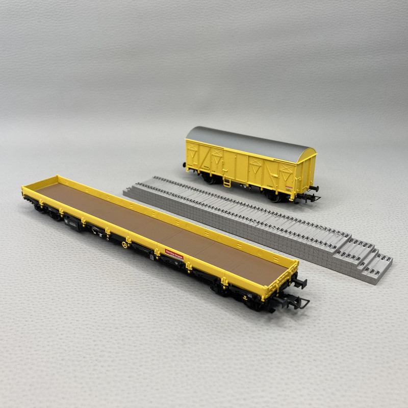 Coffret locomotive CC 7100 + 3 voitures voyageurs DEV AO longues SNCF Rivarossi HO époque 3 - Modélisme