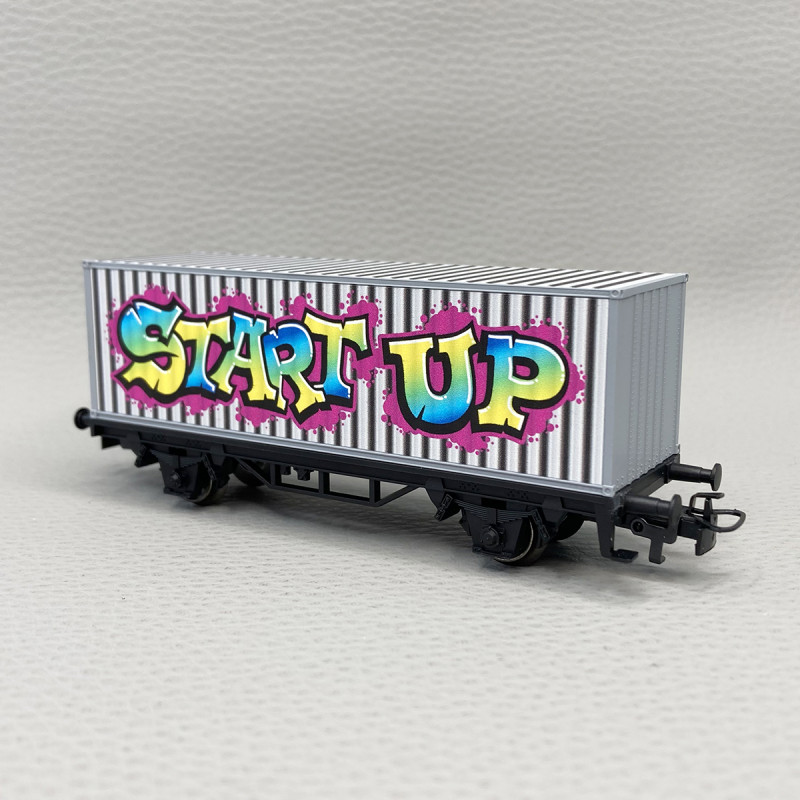 MÄRKLIN 4617 WAGONS à Plateforme Surbaissée en Emballage D'Origine Bon