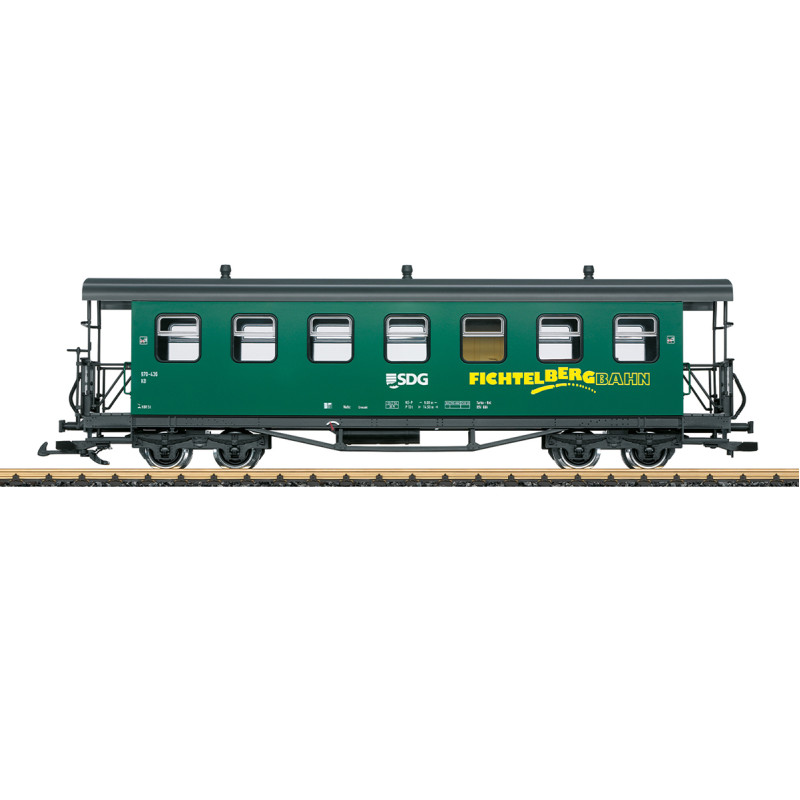 Voiture bistro KB, "Fichtelbergbahn", SDG, Ep VI - LGB 36363 - G 1/22.5