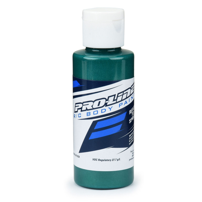 Peinture Aérographe, Carrosseries RC, Vert nacré, 60ml - Pro Line 6327-07
