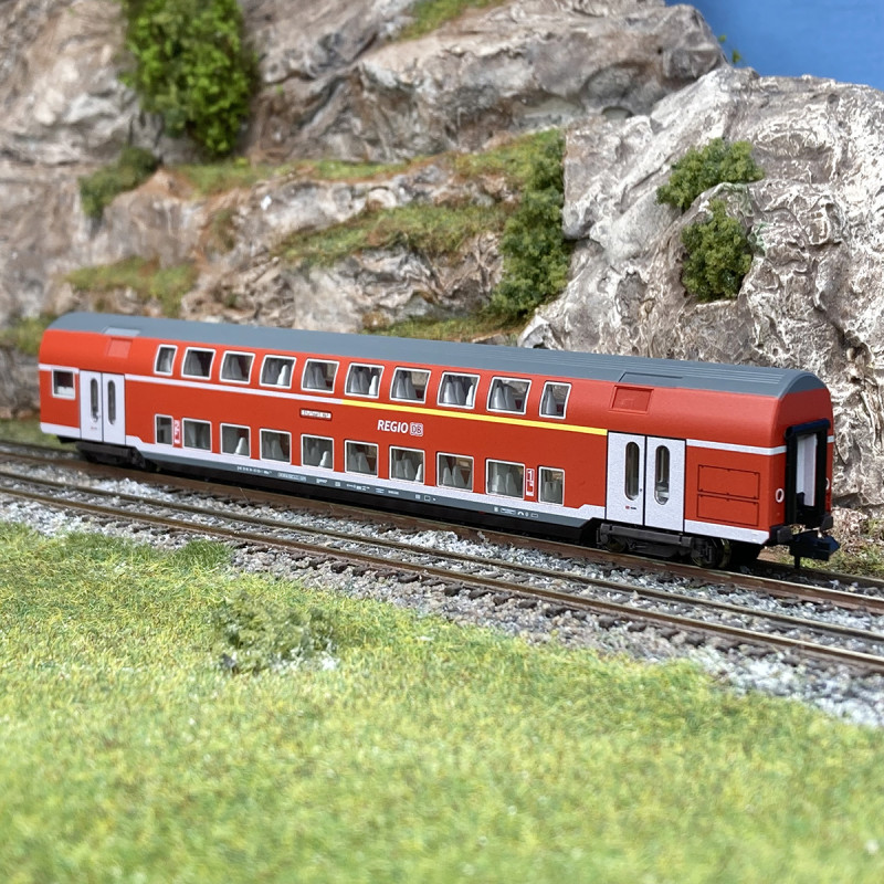 Voiture voyageurs de type Ci (baie 10) 3CL, DRB GV Bay - MINITRIX 18963