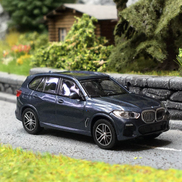 BMW X5 2019, bleu/gris - Minichamps 870029201 - HO 1/87