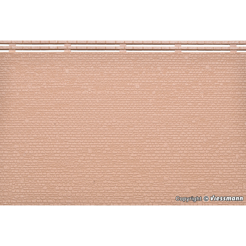 Plaque murale avec couronnement, 10 x 15 cm - Kibri 36912