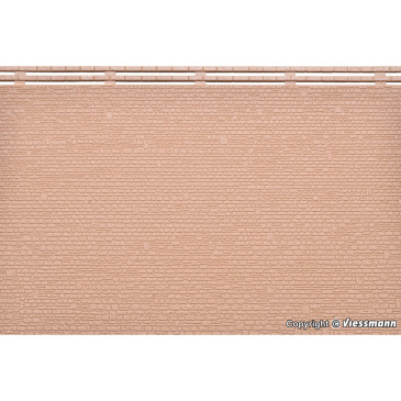 Plaque murale avec couronnement, 10 x 15 cm - Kibri 36912