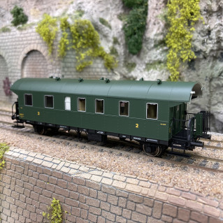 Wagon Marklin 42500 – Voiture Voyageurs B4uwe (DB, Ep. III) – HO 1/87 – Neuf