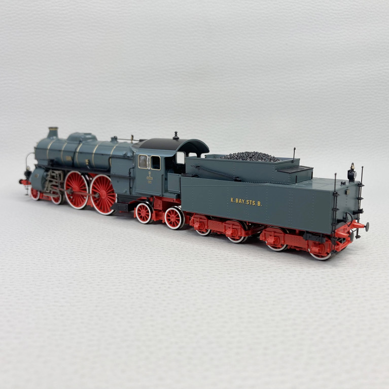 Locomotive vapeur BR S 2/6, 3201, K.Bay.Sts.B., Ep I - BRAWA 70016 - HO 1/87