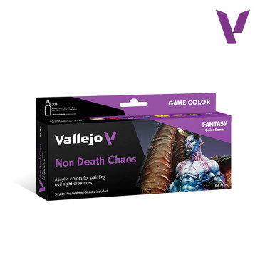 Set Game color Chaos, Peintures Acryliques, 8 x 18 ml - VALLEJO 72191
