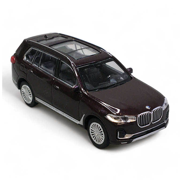 BMW X7 2019, Rouge foncé - Minichamps 870029304 - HO 1/87