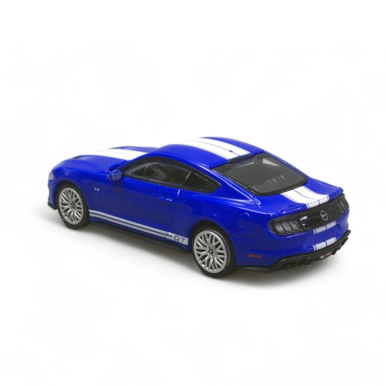 Ford Mustang 2018, Bleu - Minichamps 870087021 - HO 1/87