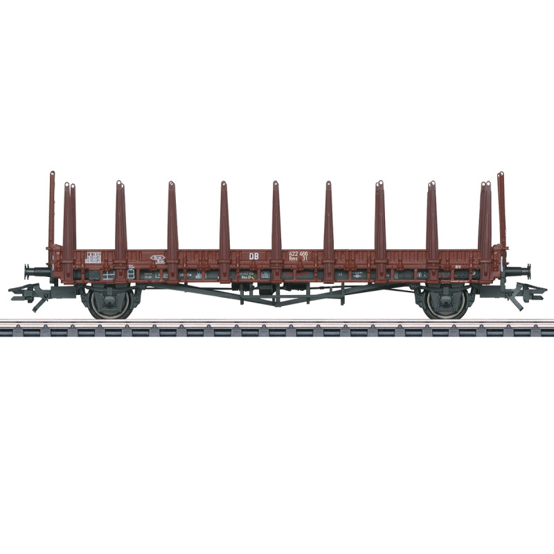 Wagon Plat à ranchers Rms 31, rebords bas, DB, Ep III - MARKLIN 46660 - HO 1/87