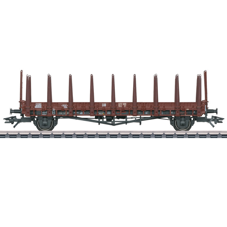 Wagon Plat à ranchers Rms 31, rebords bas, DB, Ep III - MARKLIN 46660 - HO 1/87