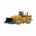 Bulldozer Komatsu WA 800-2 pour exploitation des carrières  -HO-1/87-KIBRI 11454