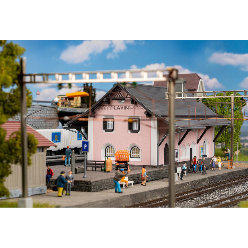 Faller, Kibri, Vollmer H0 - Décor de train miniature (1) - Hangar avec