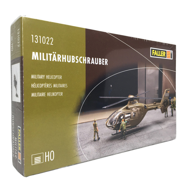 Hélicoptère militaire, époque V - FALLER 131022 - HO 1/87