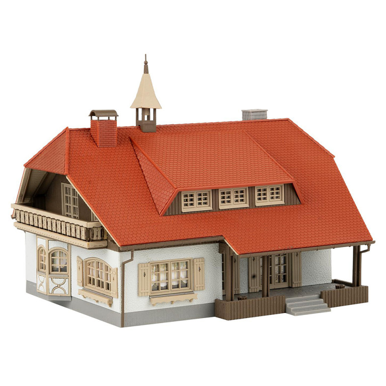 Ferme avec étable et garage, époque IV - FALLER 130583 - HO 1/87