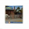 Set de 2.80ml de clôture grillagée avec portails et portillons -HO-1/87-KIBRI 38605
