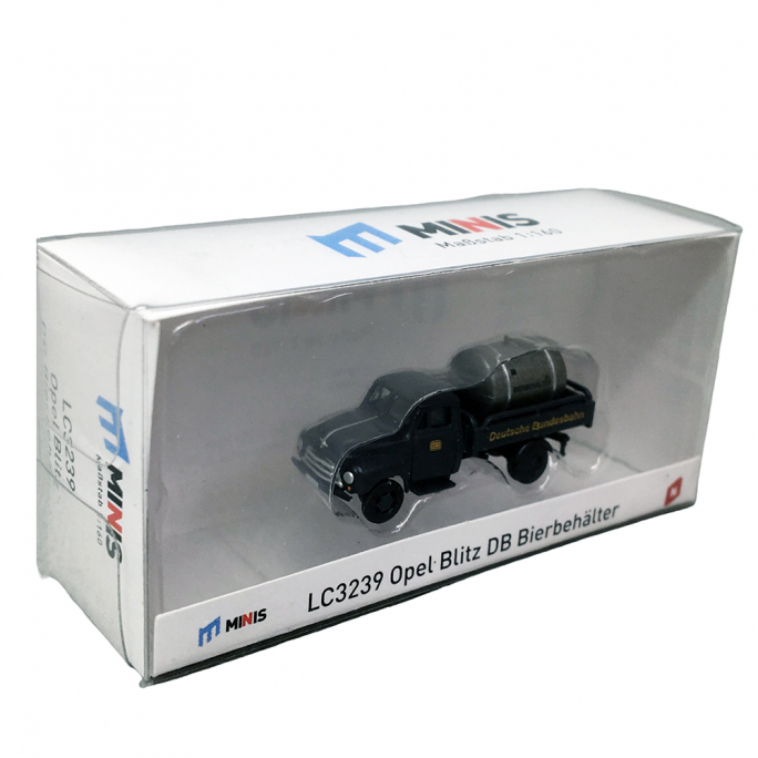 Opel Blitz, conteneur de bière, noir - MINIS LC3239 - N 1/160