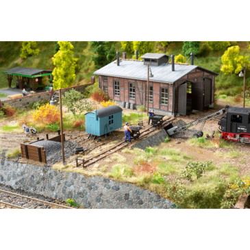 Petite station à charbon Wolkenstein - AUHAGEN 11470 - HO 1/87