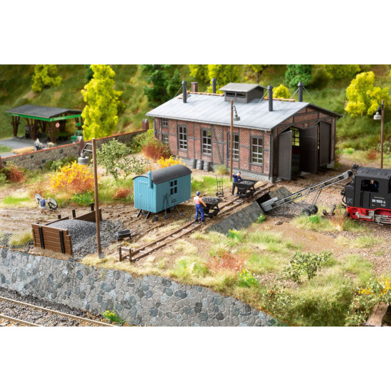 Petite station à charbon Wolkenstein - AUHAGEN 11470 - HO 1/87