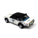 Fiat 131 Abarth n°6, Blanc et noir - Brekina 22660 - HO 1/87