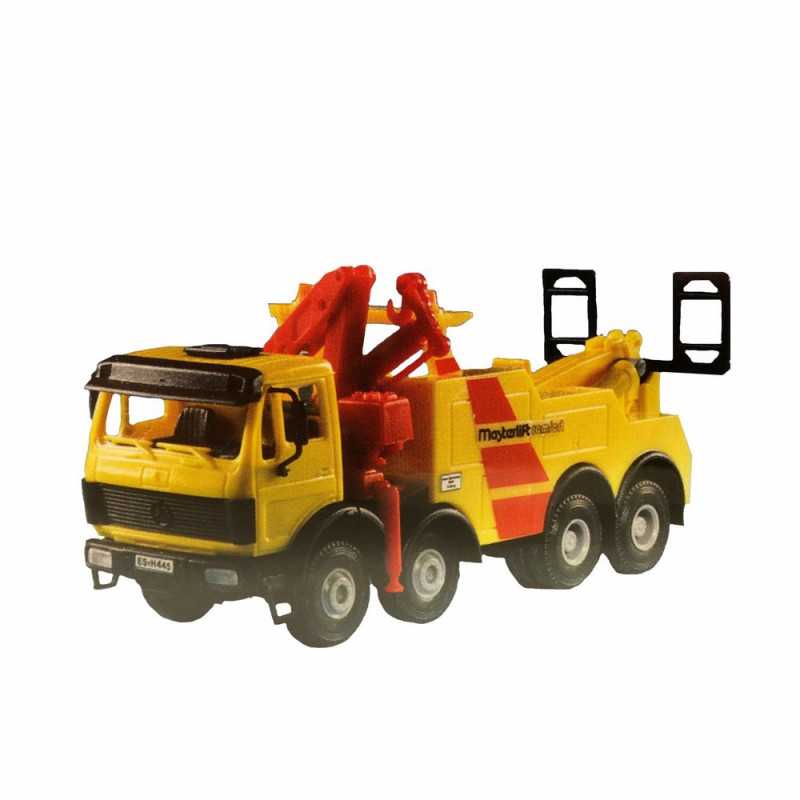 Camion Mercedes Benz 4achs dépannage poids lourds  -HO-1/87-KIBRI 14630