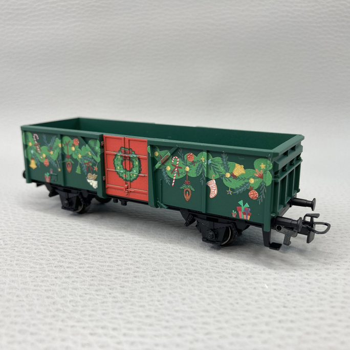 Coffret train de Noël, locomotive + 2 wagons, Start Up, digital - MARKLIN 29124 - HO 1/87