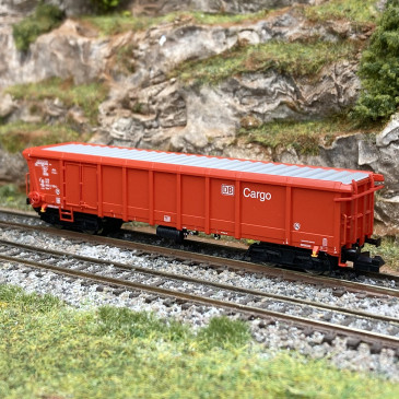 Wagon tombereau à toit roulant, Tammns 893, DB Cargo, Ep V - MINITRIX 18415 - N 1/160-