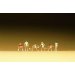 Joueurs de tennis (x6) - PREISER 79041 - N 1/160