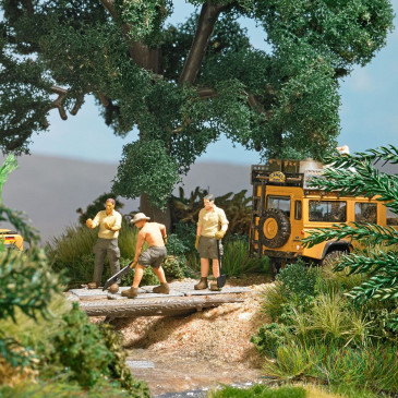 Equipe en expédition - BUSCH 79829 - HO 1/87