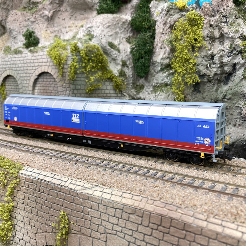 ROCO 47422, wagon à toit coulissant type Klmmgks DB Neuf BO