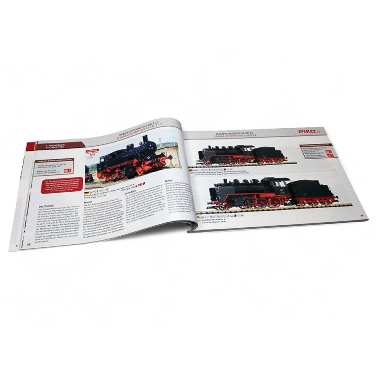 Catalogue PIKO 2024, 75 ans, 202 pages - PIKO - G 1/22.5