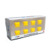 8 poubelles collectives, Jaune - MINIS LC46003 - N 1/160