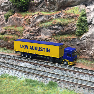 Pont Pour Réseau Ferroviaire N (1:160) - Structure Grise Plastique - Décoration Maquette Train Ou Voiture