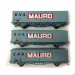 3 wagons EVS MAURO parois planes gris Sncf ep IV et V -HO-1/87-LSMODELS 30665