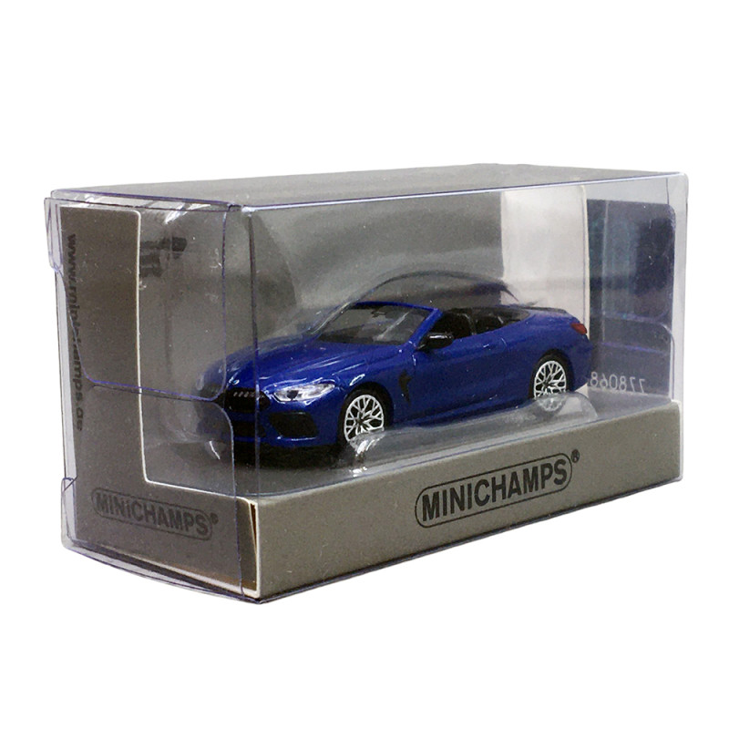 Miniature Voiture BMW M1 Bleue - Minichamps 1/43 - État Neuf