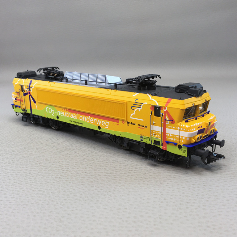 Locomotive électrique Strukton Rail BV série 1800, Ep VI- MARKLIN 39721 - HO 1/87