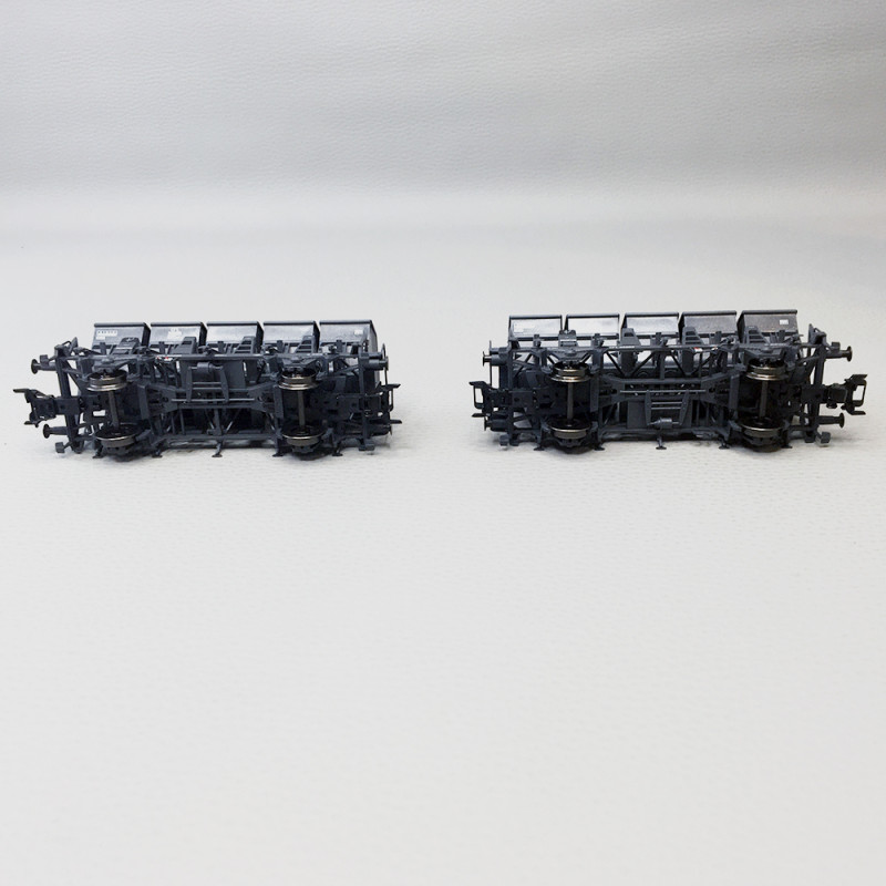 2 Wagons à bennes basculantes, CFL, Ep. III - MARKLIN 46358 - HO 1/87