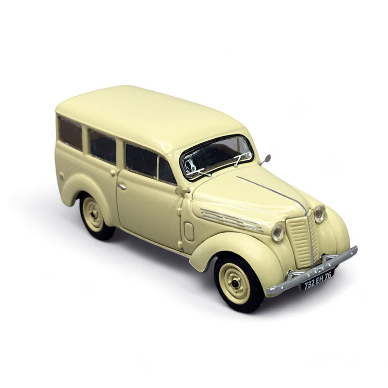 Renault Juvaquatre Familliale Vitré, Beige - REE CB-177 - HO 1/87