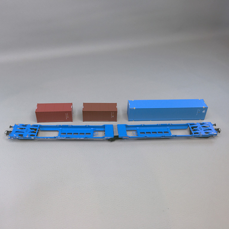Wagon à double poche, articulé T3000e (738) NACCO, Ep VI - ROCO 6600036 - HO 1/87