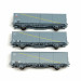 3 wagons EVS Hbis et Hss Kronenbourg paroi plane Sncf ep IV / V -HO-1/87-LSMODELS 30663