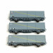 3 wagons EVS Hbis et Hss Kronenbourg paroi plane Sncf ep IV / V -HO-1/87-LSMODELS 30663