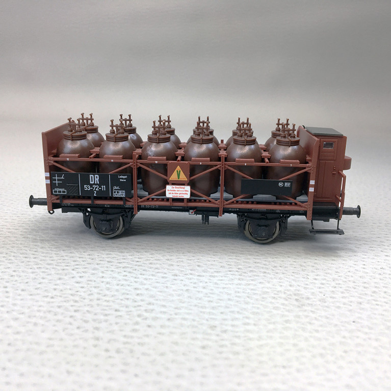 Wagon transport d'acide Z, DR Ep III - BRAWA 49327 - HO 1/87