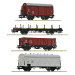 Coffret 4 pièces, train de marchandises, PKP, Ep IV - ROCO 6600101 - HO 1/87