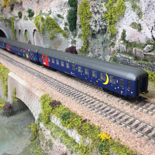 Coffret Marklin 43787 – Voitures Voyageurs SJ Ep V, HO 1/87, Neuf