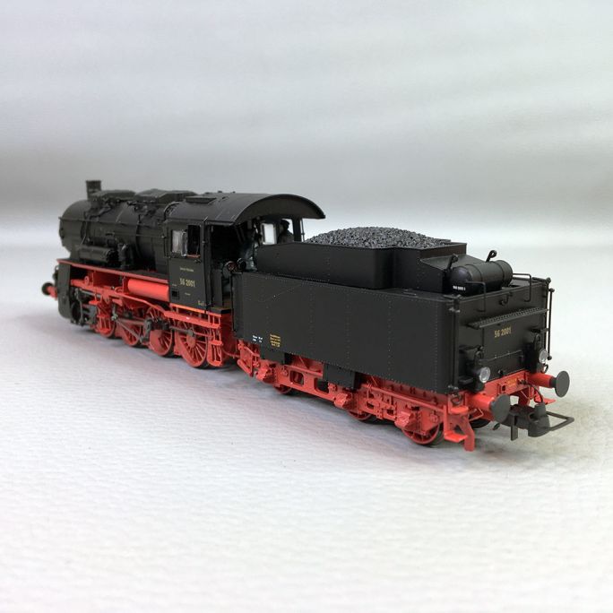 Locomotive à vapeur BR 56.20 de la DRG, Ep II, - Rivarossi HR2891 - HO 1/87