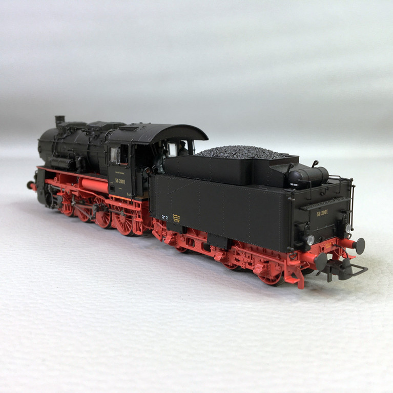 Locomotive à vapeur BR 56.20 de la DRG, Ep II, Digital son - Rivarossi HR2891S - HO 1/87