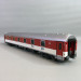 Voiture-lits type WLABmee de l'UZ, époque VI, RZD, Rouge/Blanc - LSMODELS 48 208 - HO 1/87