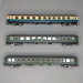 Coffret 3 voitures ligne D 377 "Hispania Express", DB, Ep IV - ROCO 6200053 - HO 1/87