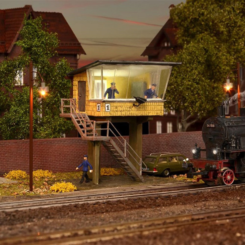 Maquette Vollmer HO – Poste D'aiguillage 5739 – À Monter – Train électrique – NEUF